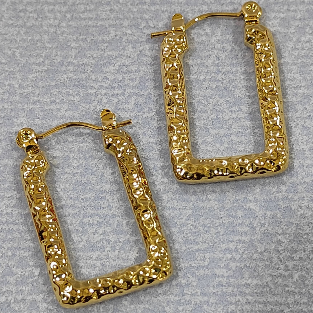 Golden Hammered Trending Hoops