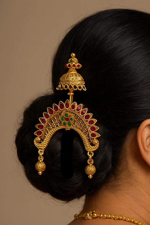 Traditional Hair Khopa(Juda) Pin