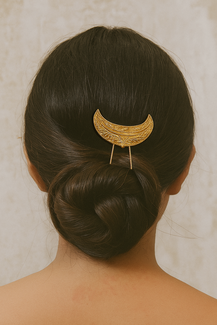 Golden Khopa pin
