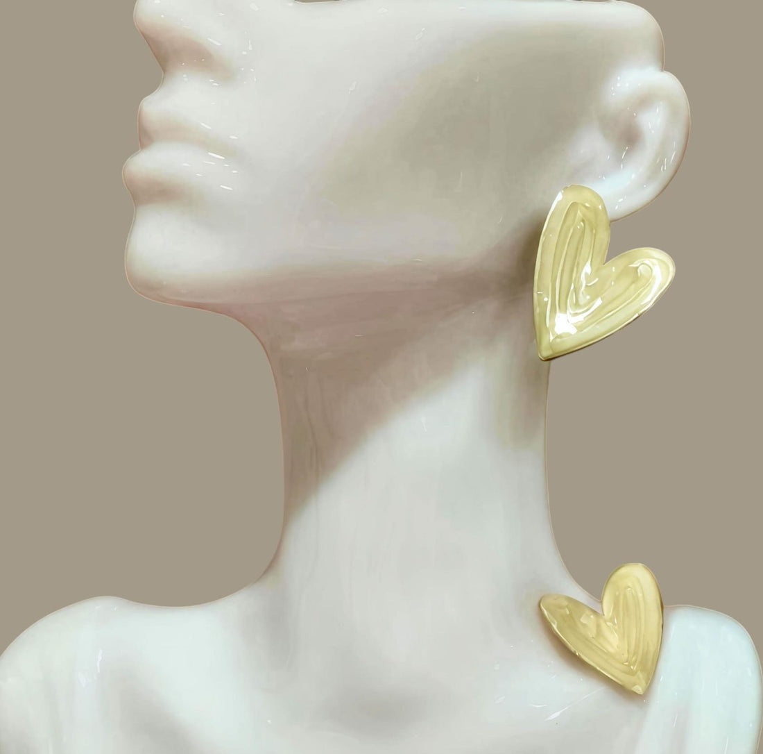 Heart-Shaped Earrings