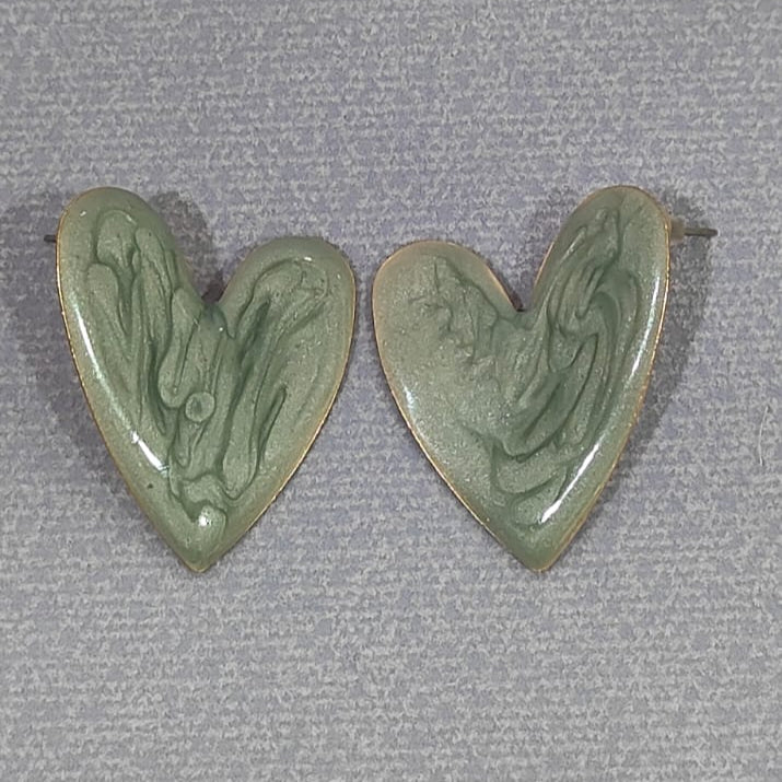 Heart-Shaped Earrings
