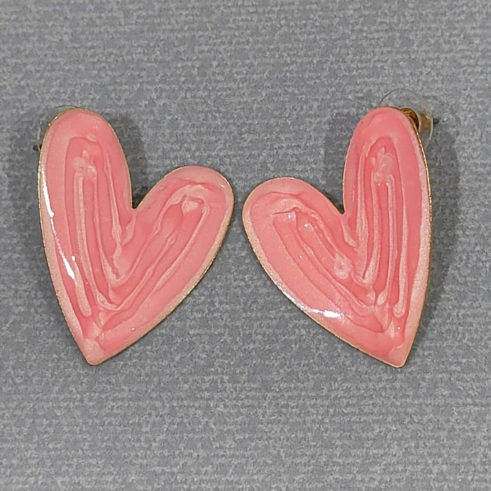 Heart-Shaped Earrings