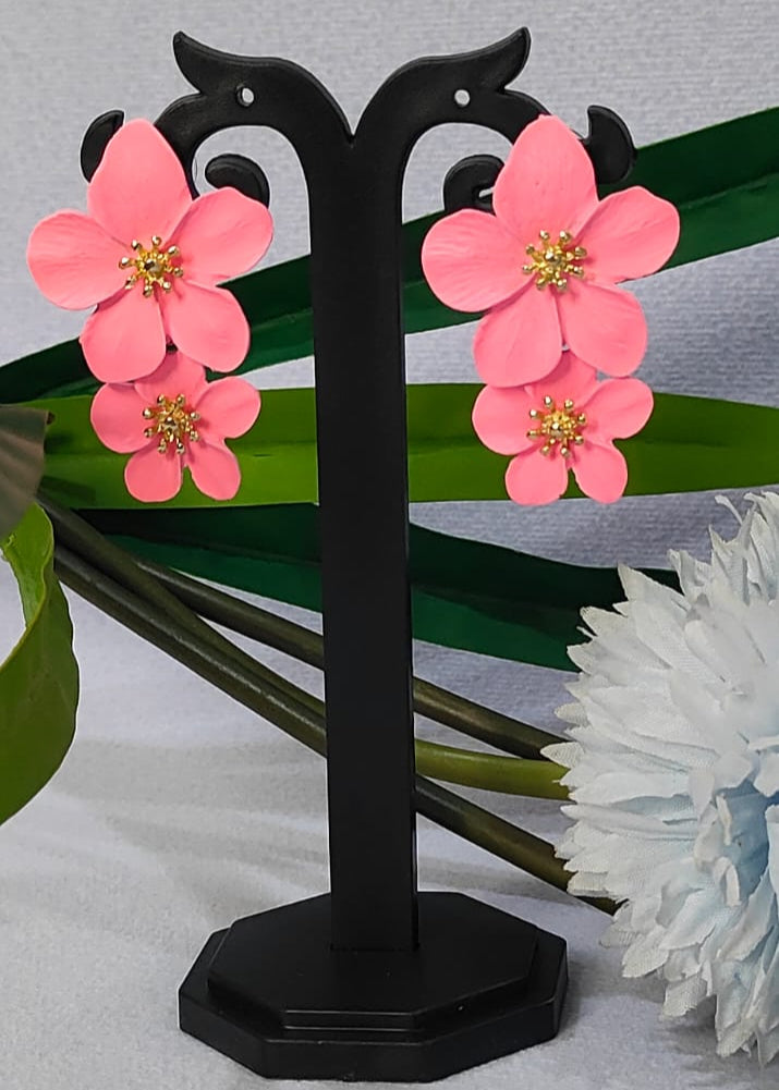 Floral Drop Earrings