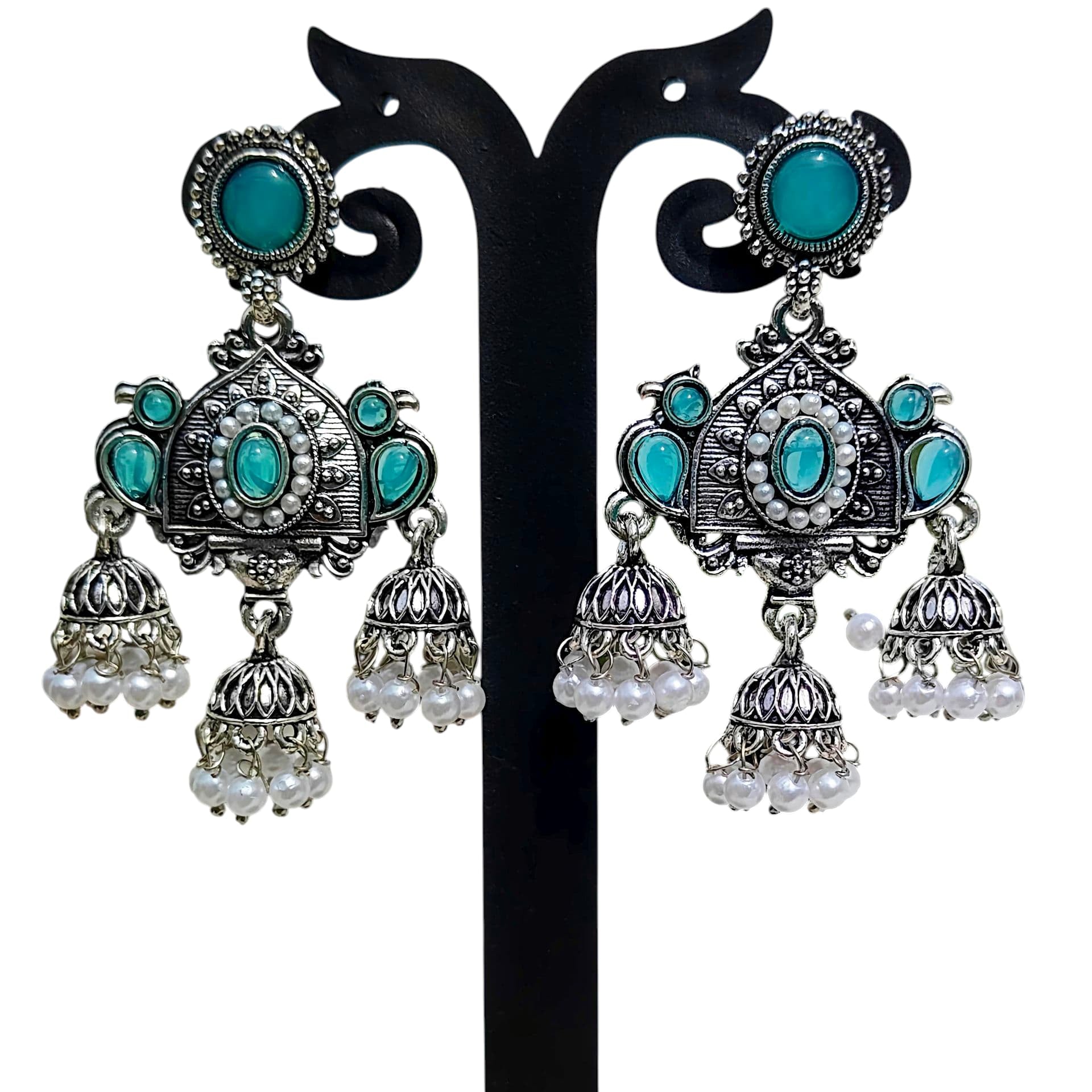 Vintage Tribal Dome Earrings