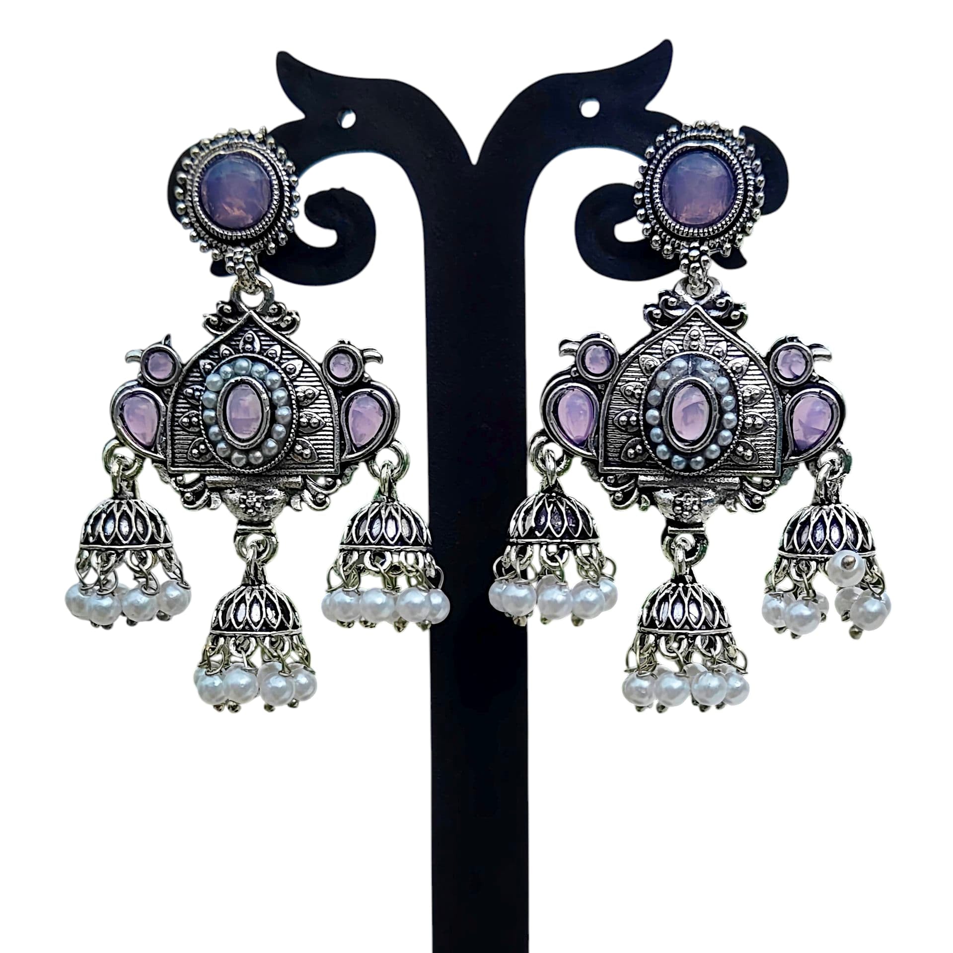 Vintage Tribal Dome Earrings