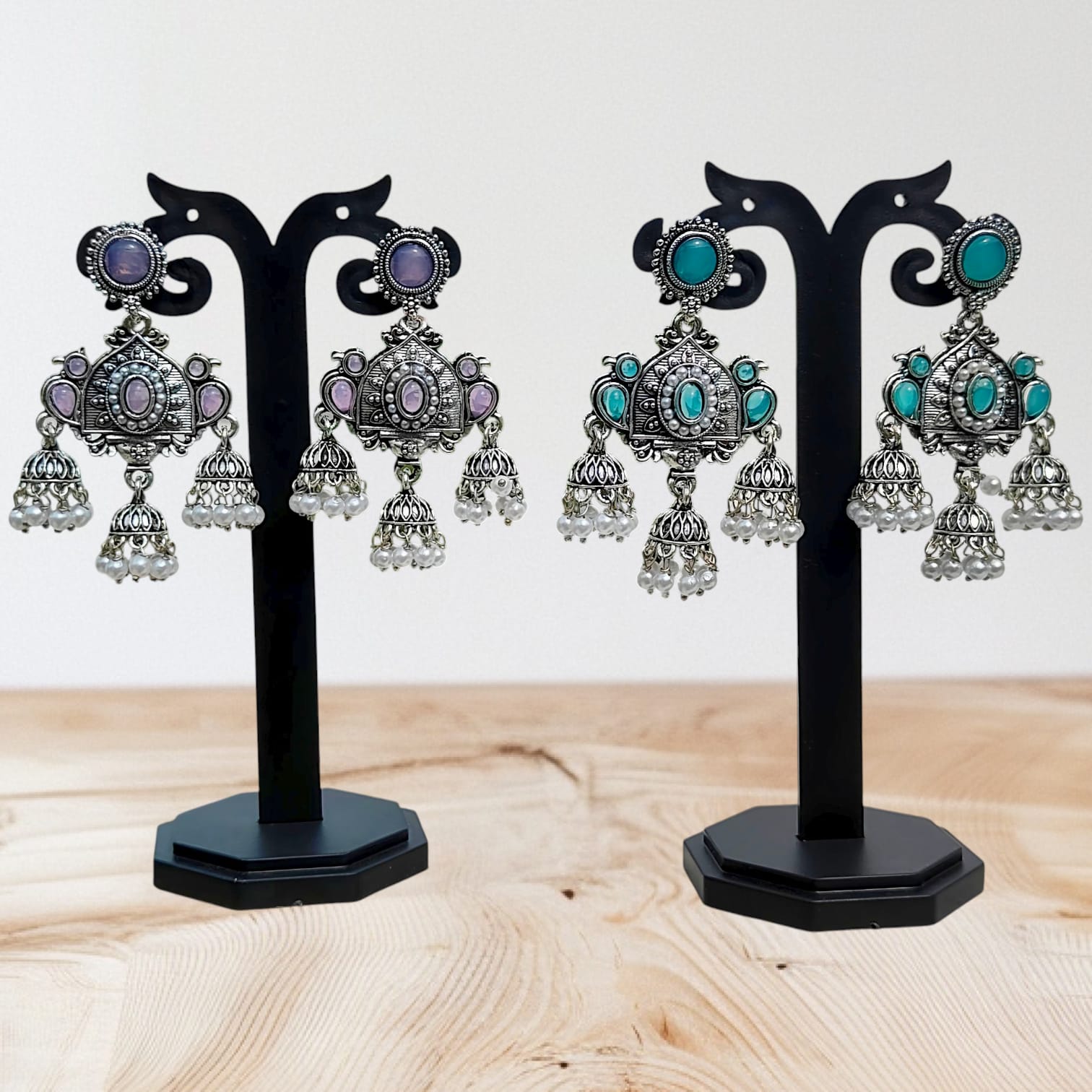 Vintage Tribal Dome Earrings