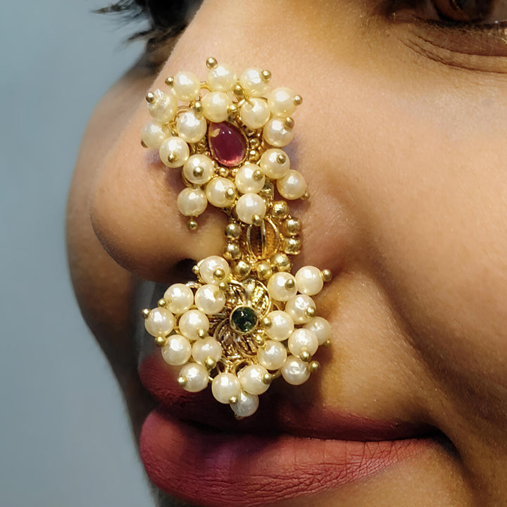Pearl Bloom Traditional Nath