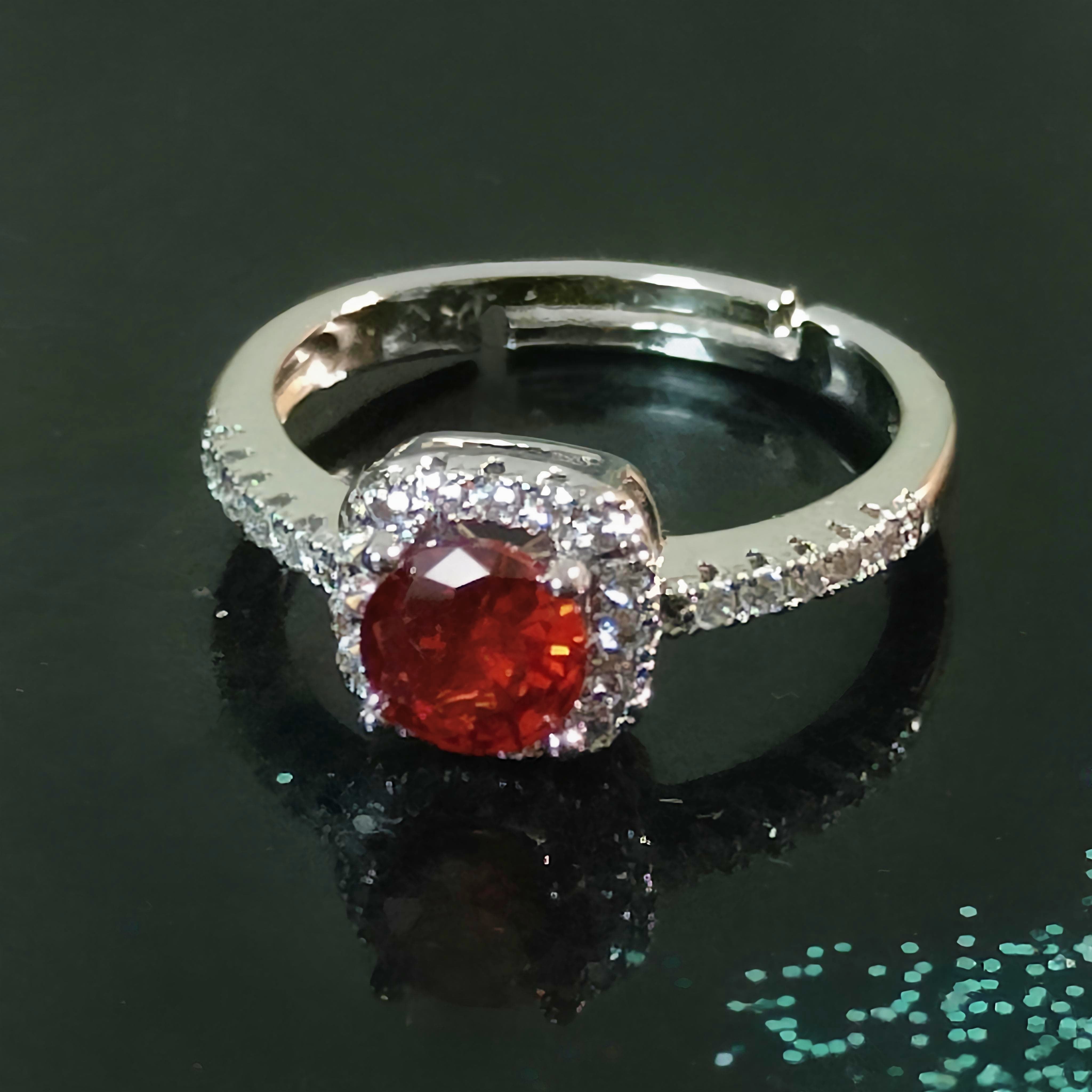 Statement Halo Adjustable Rings