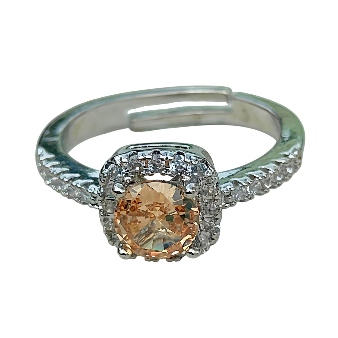 Statement Halo Adjustable Rings