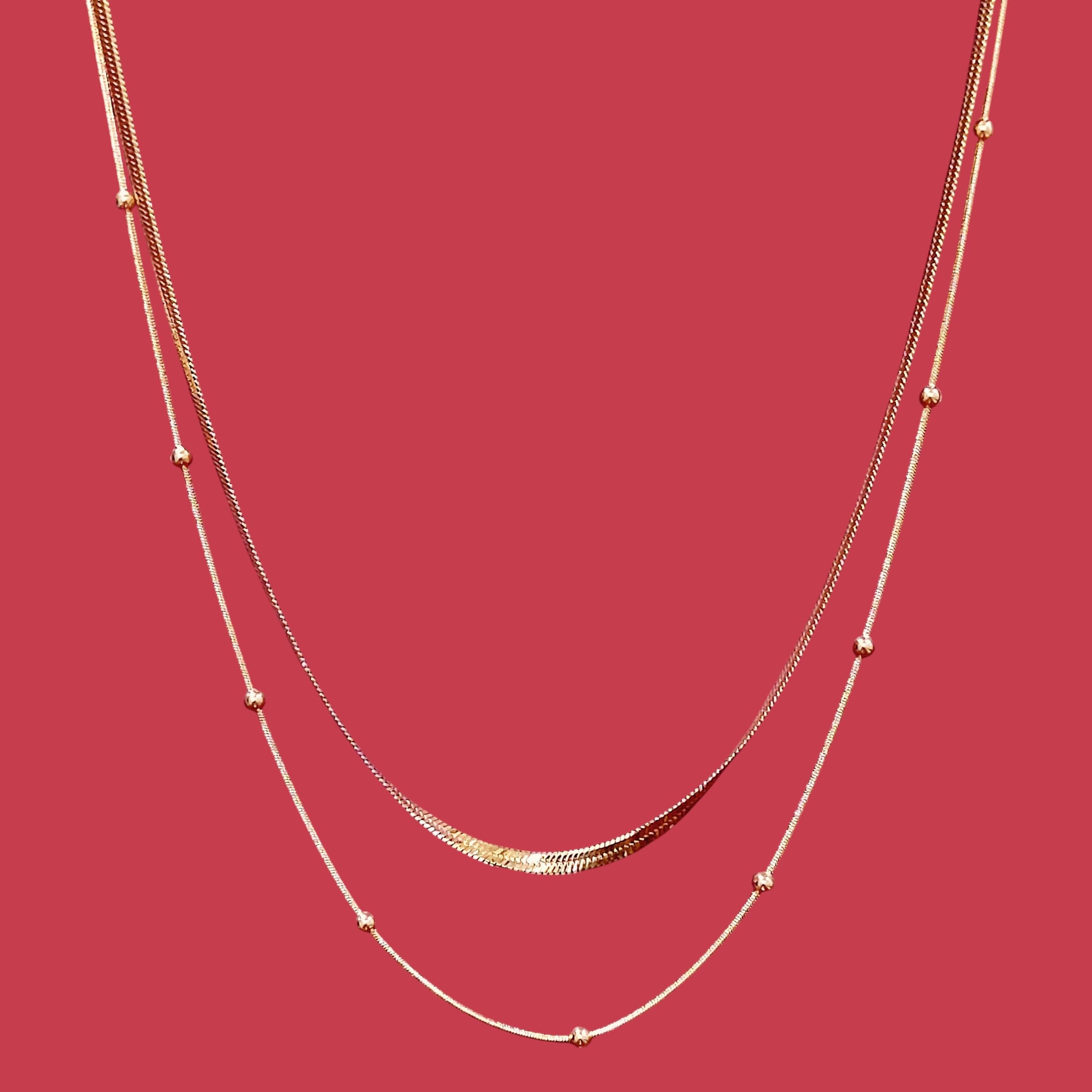 Dual-Layer Elegance Chain