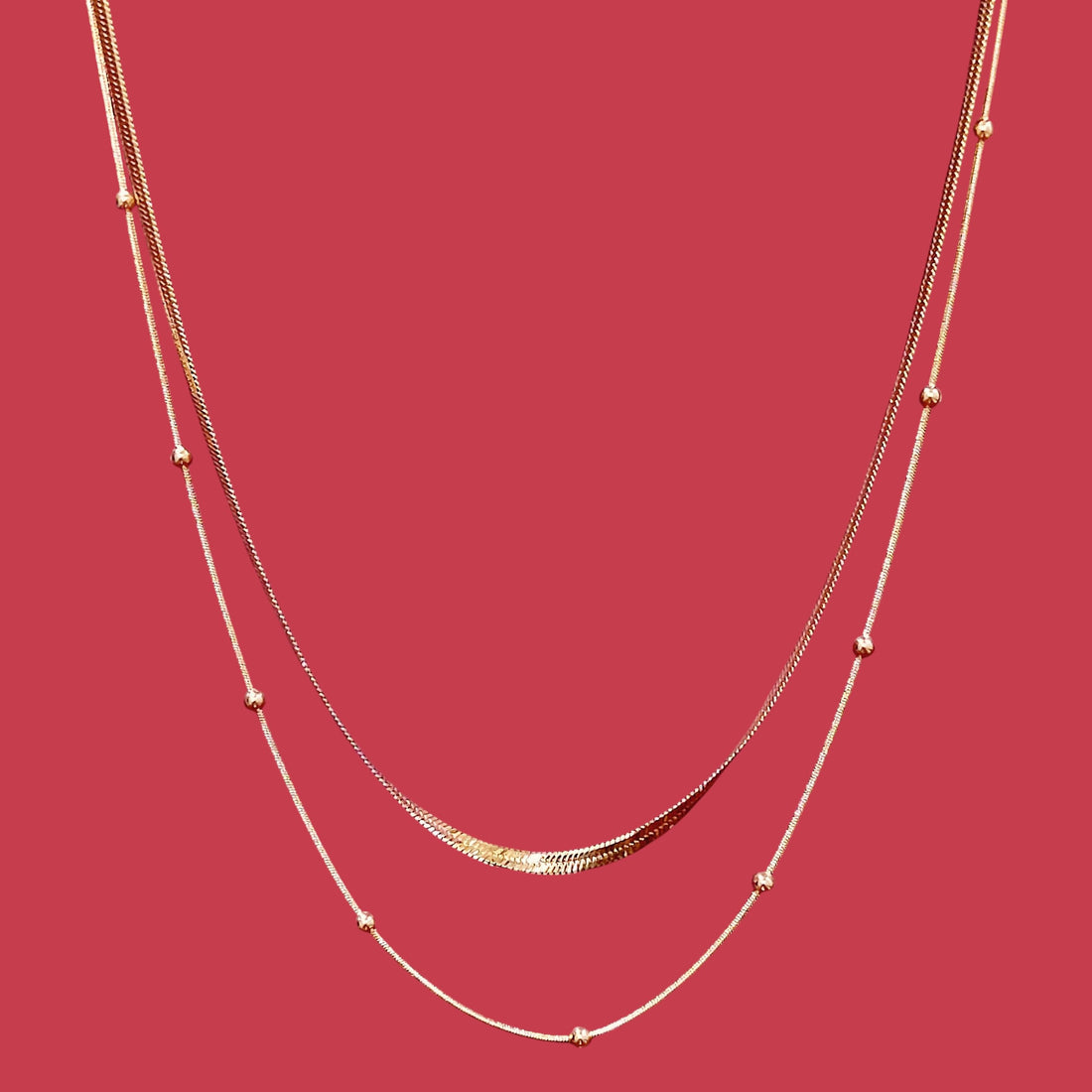 Dual-Layer Elegance Chain