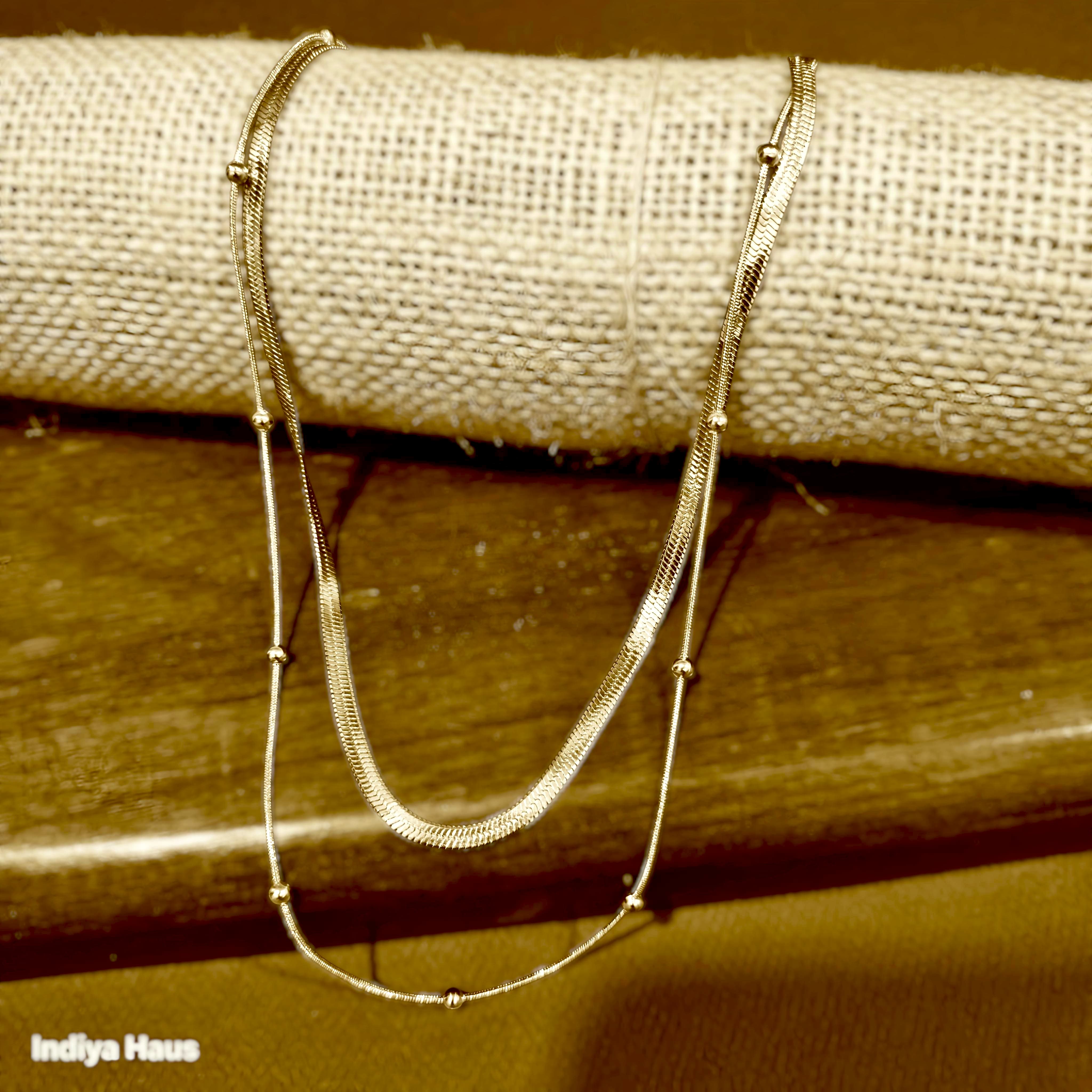 Dual-Layer Elegance Chain