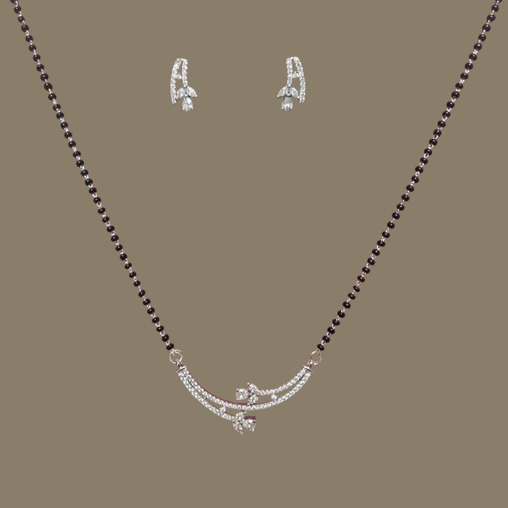 Elegant CZ Mangalsutra Set