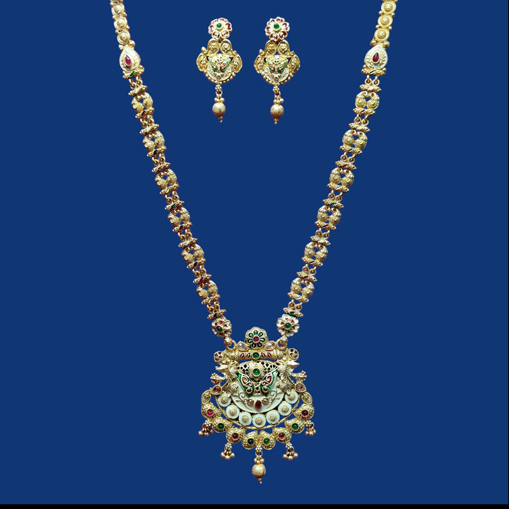 Grand Traditional Temple Necklace Set