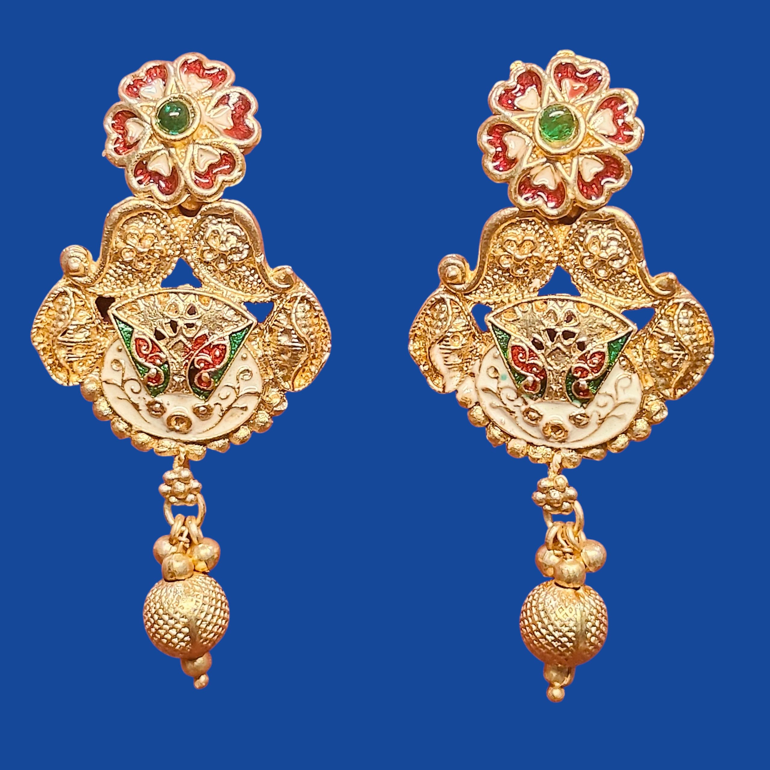 Grand Traditional Temple Necklace Set