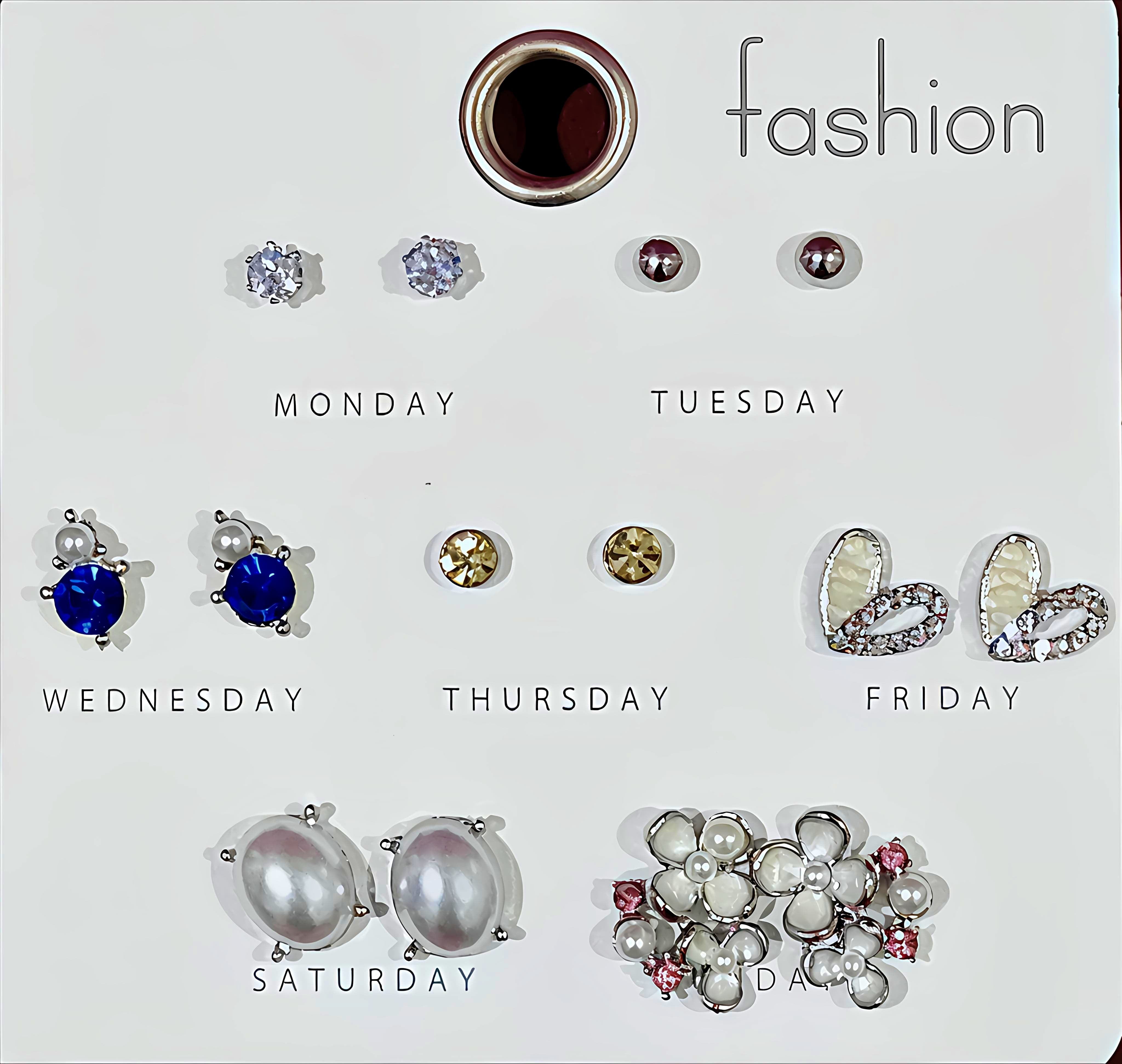 Fashion Multi-Style Earring Sets