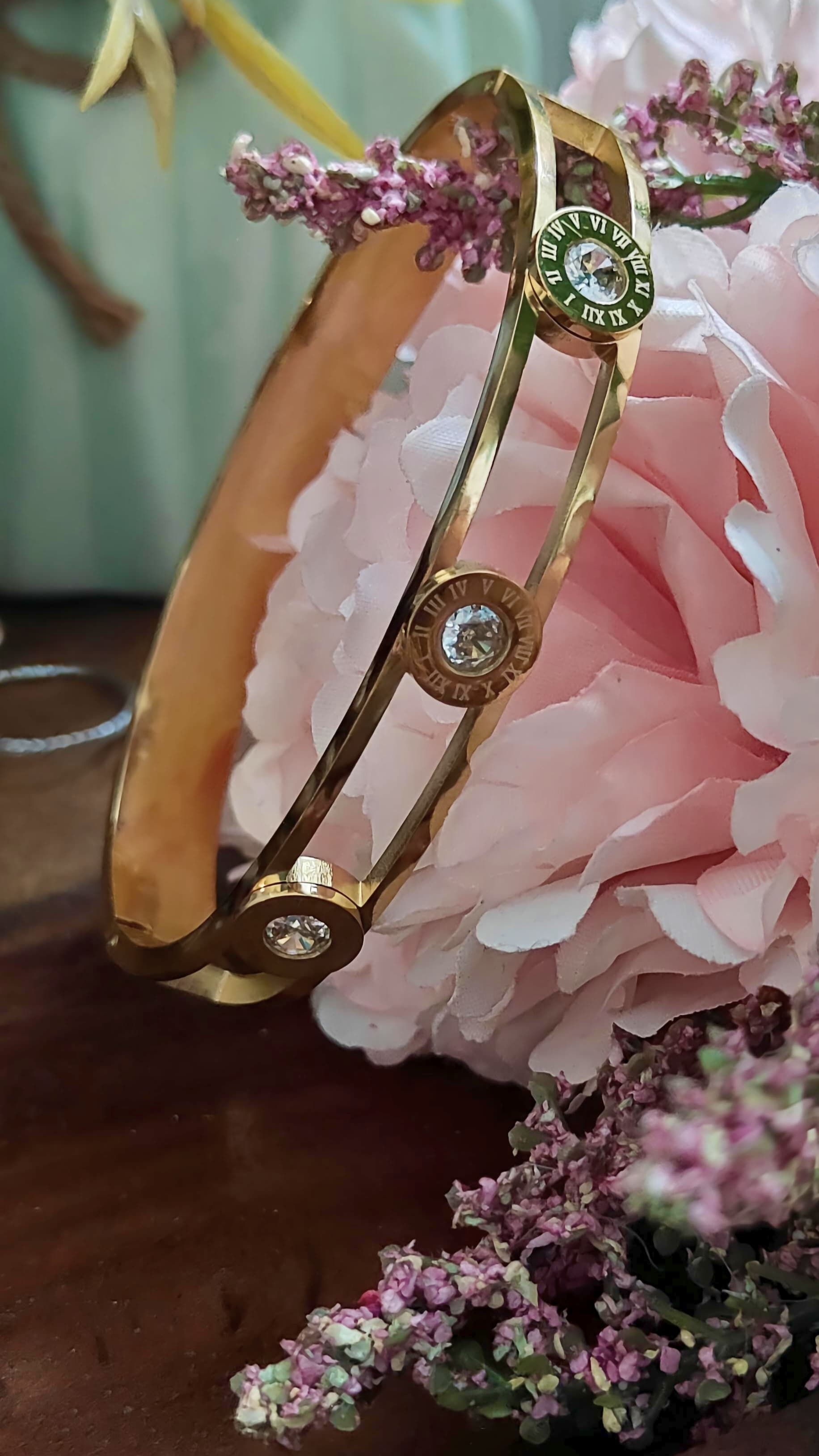 Elegant Roman Numeral Bracelet