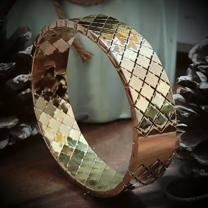 Geometric Gold Bracelet