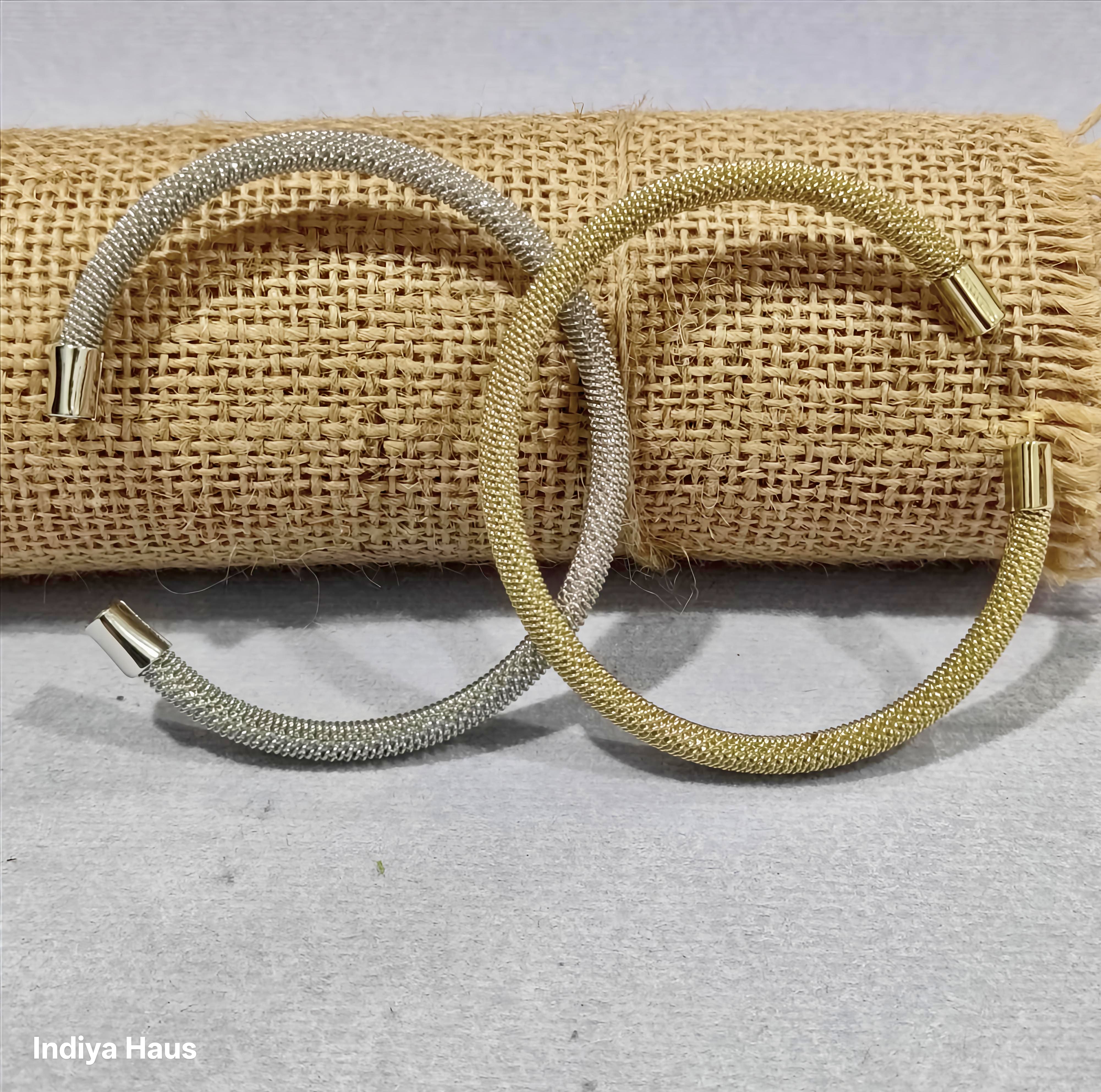 Flexible Mesh Bangles
