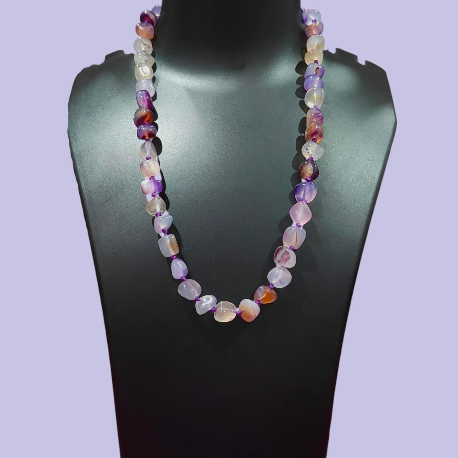 Vibrant Tumbled Stone Necklaces