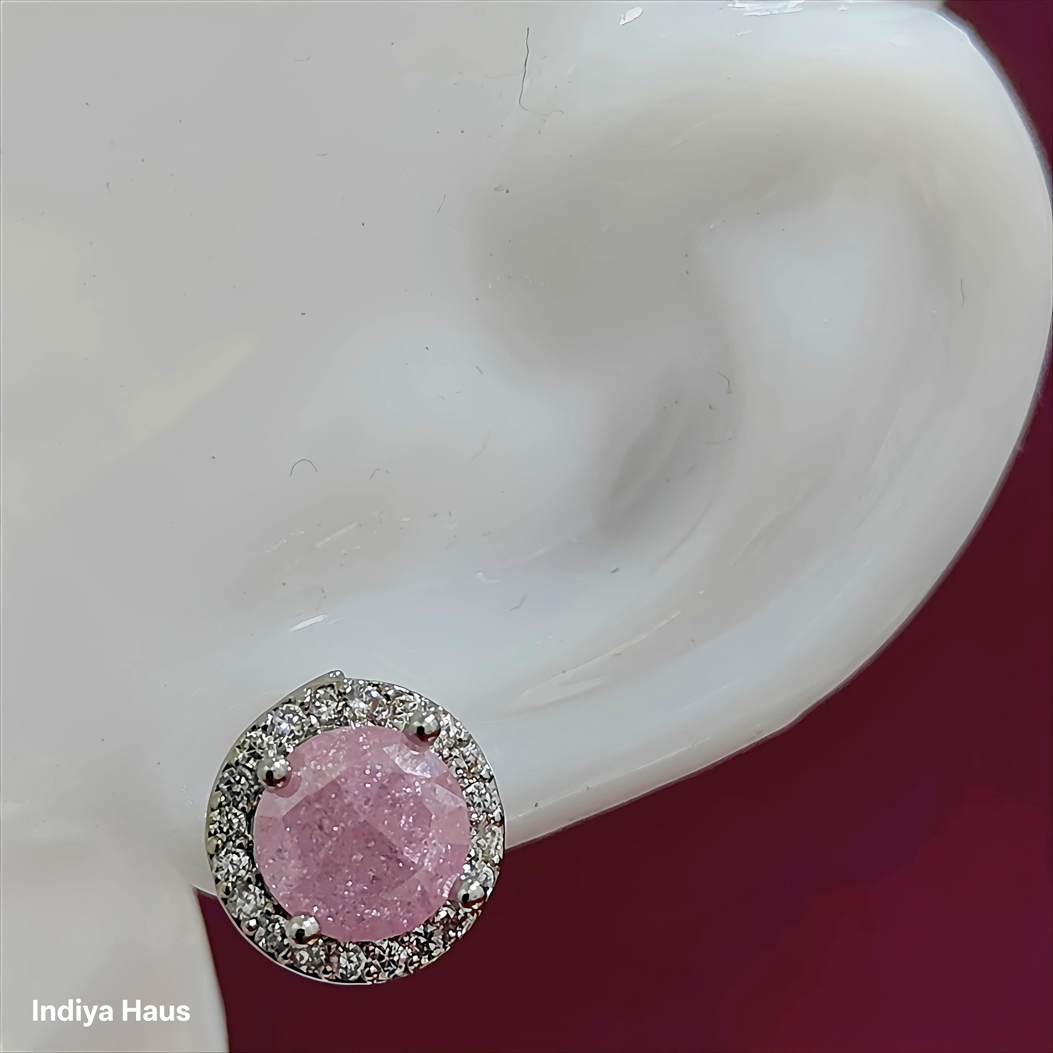 Cabochon Necklace and Earring Set