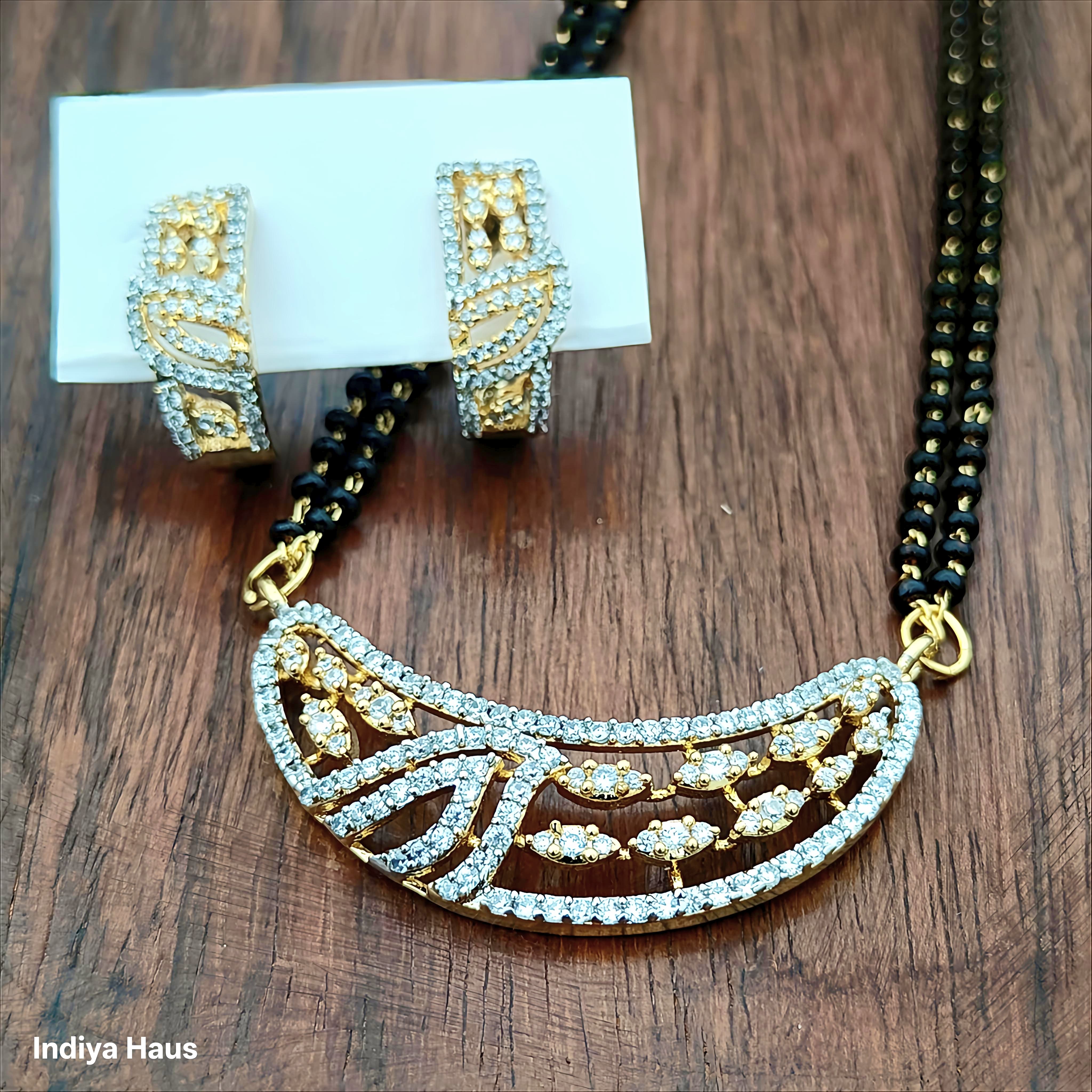 Modern Dual-Chain Mangalsutra