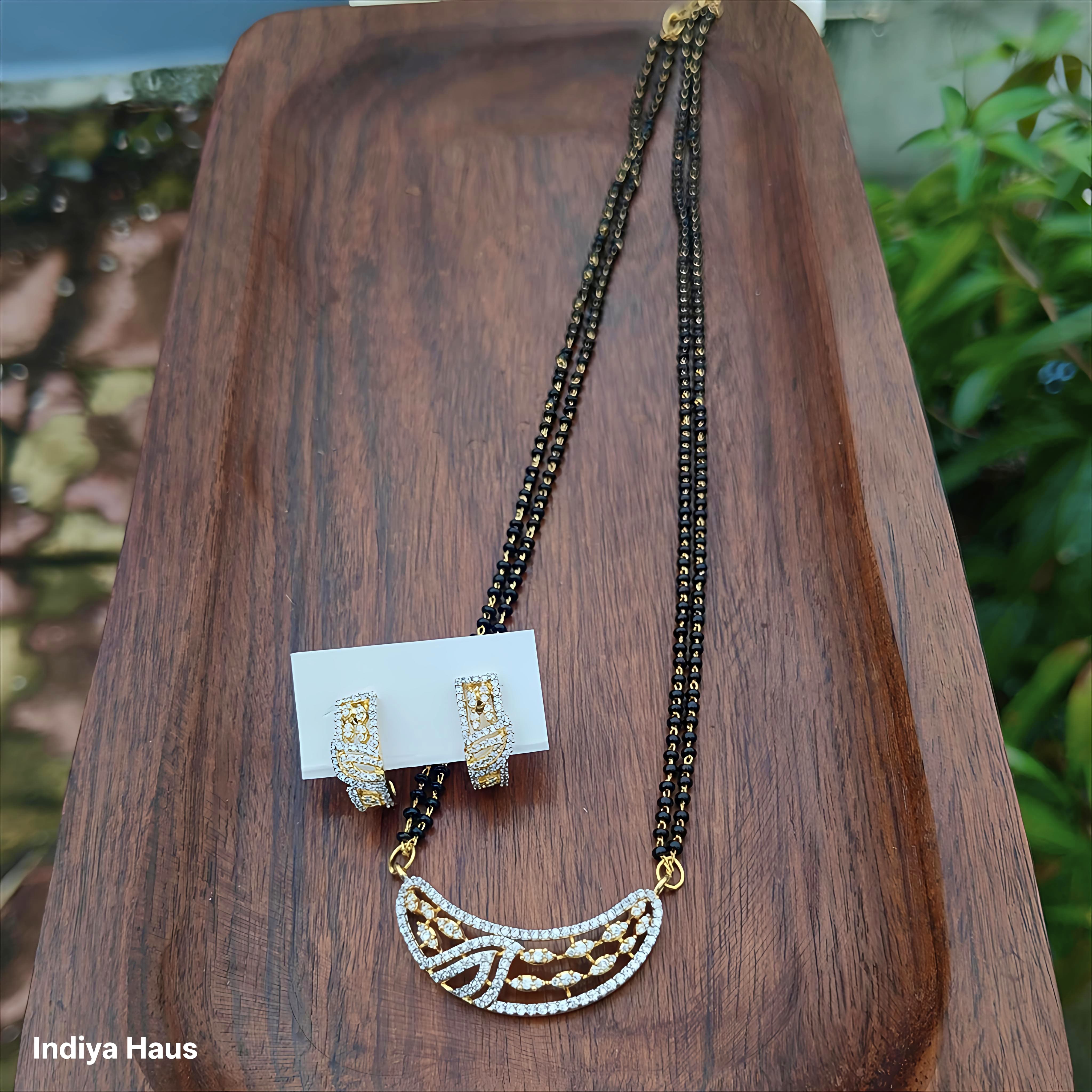 Modern Dual-Chain Mangalsutra