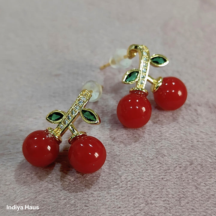 Cute Cherry Studs