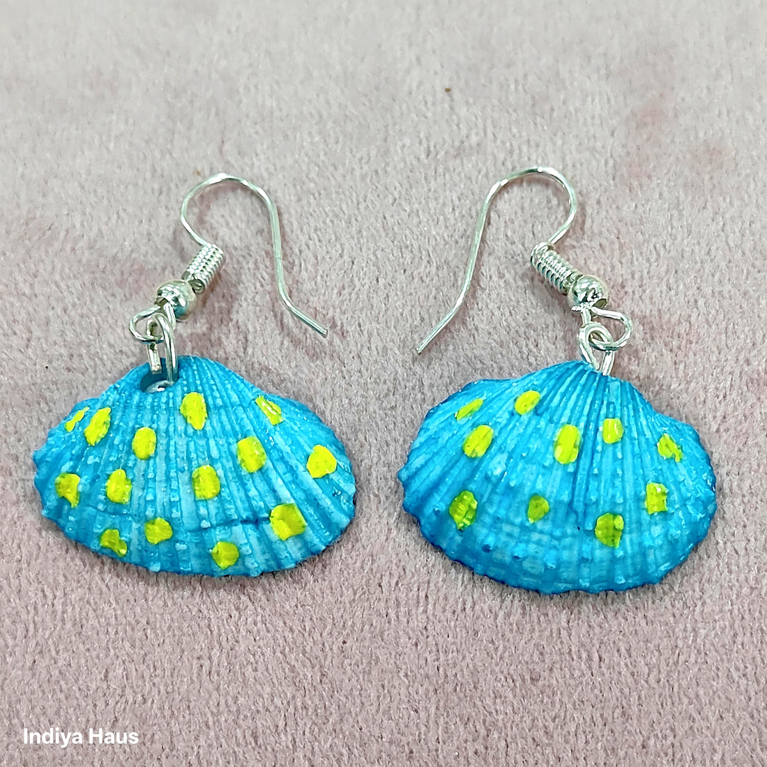 Handmade Funky Seashell Drops