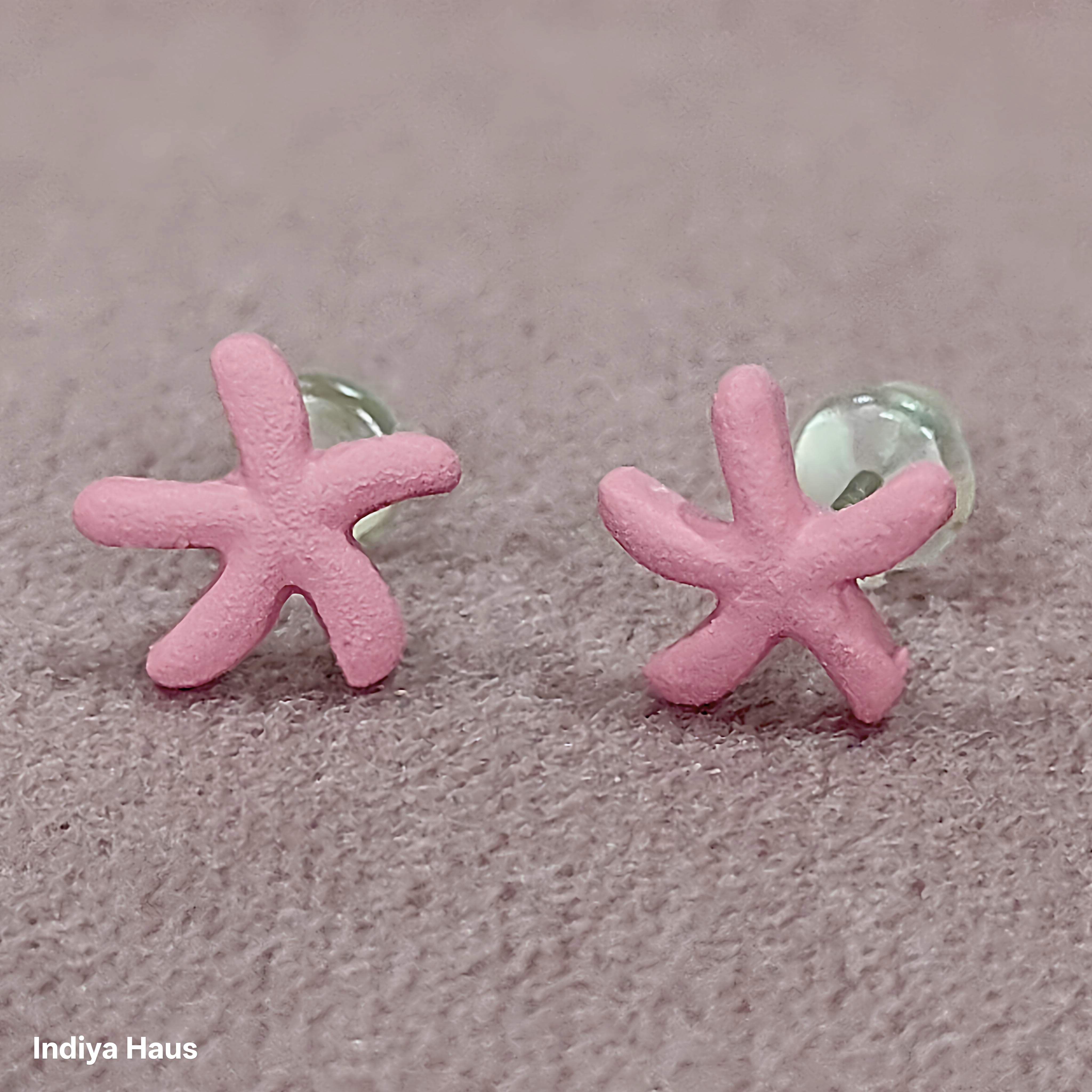 Playful Starfish Studs