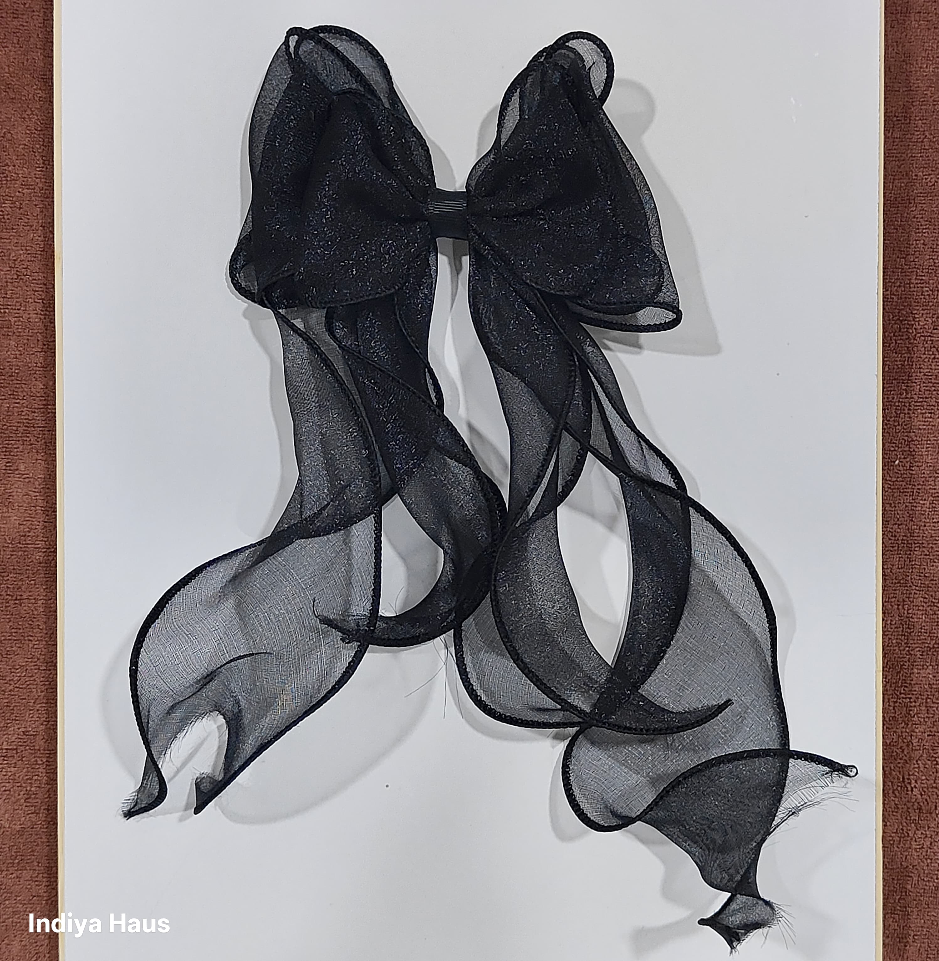 Ethereal Organza Bows clip