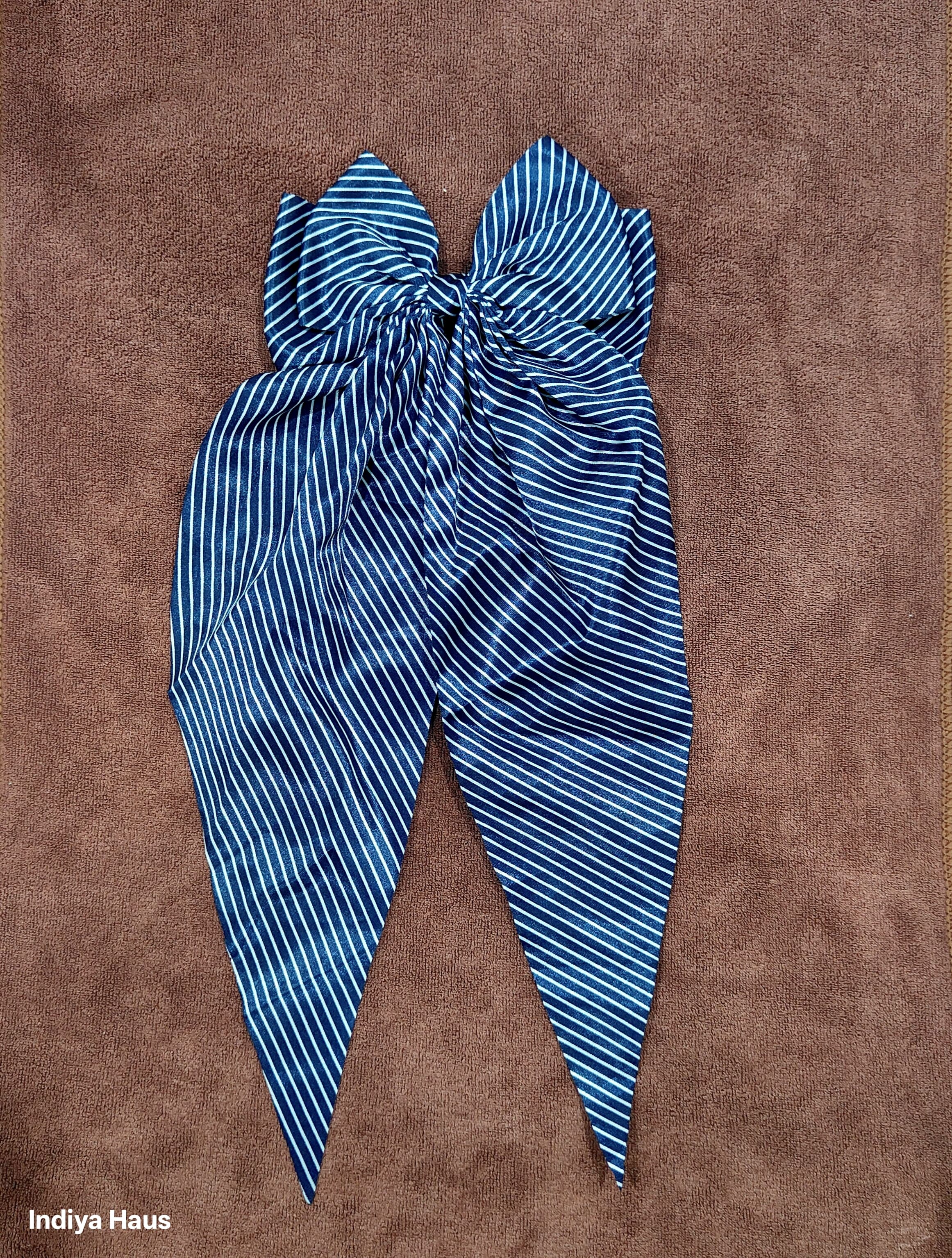 Classic Pinstripe Bows