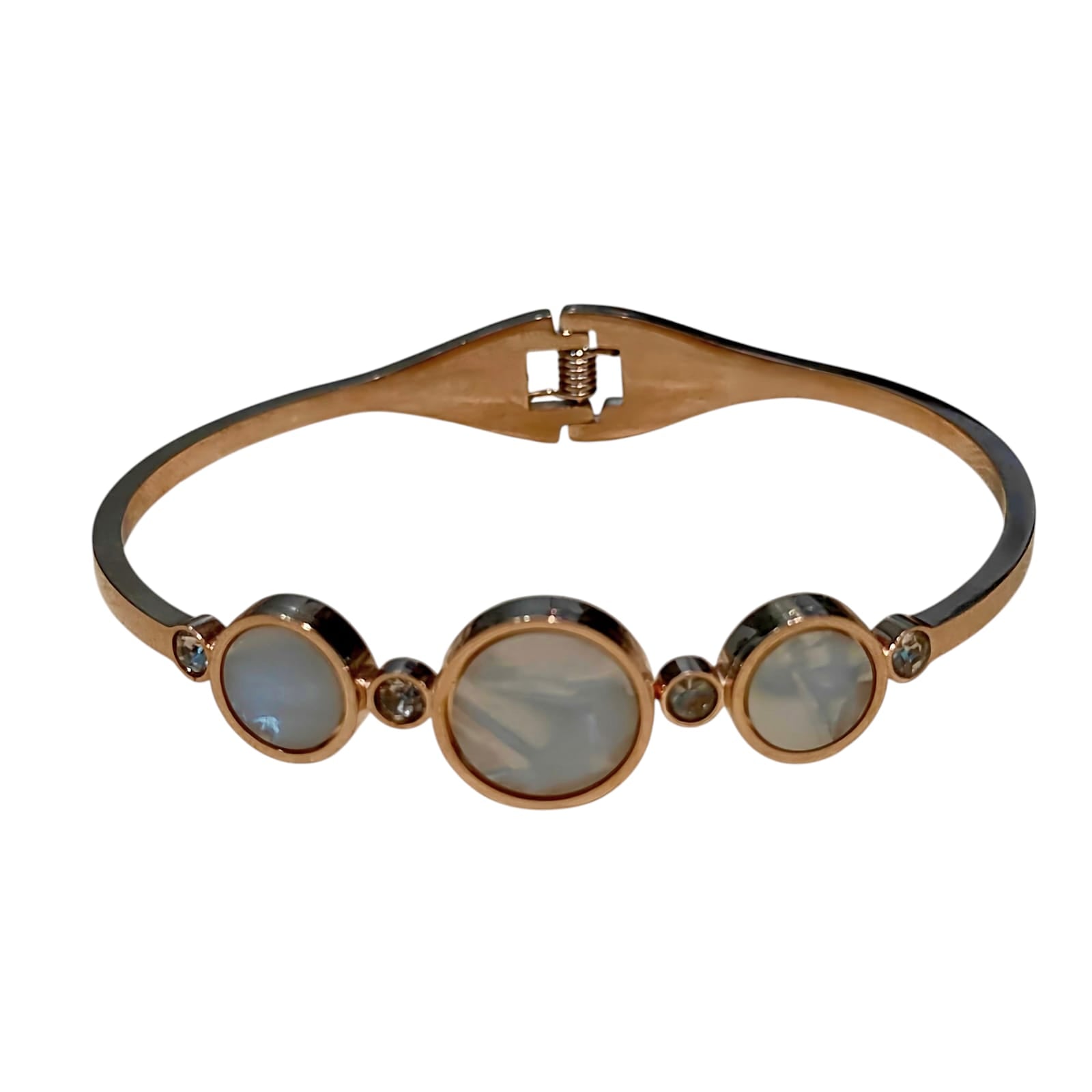 Triple Circle Clasp Bracelet