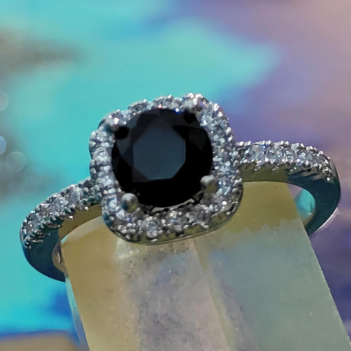 Statement Halo Adjustable Rings
