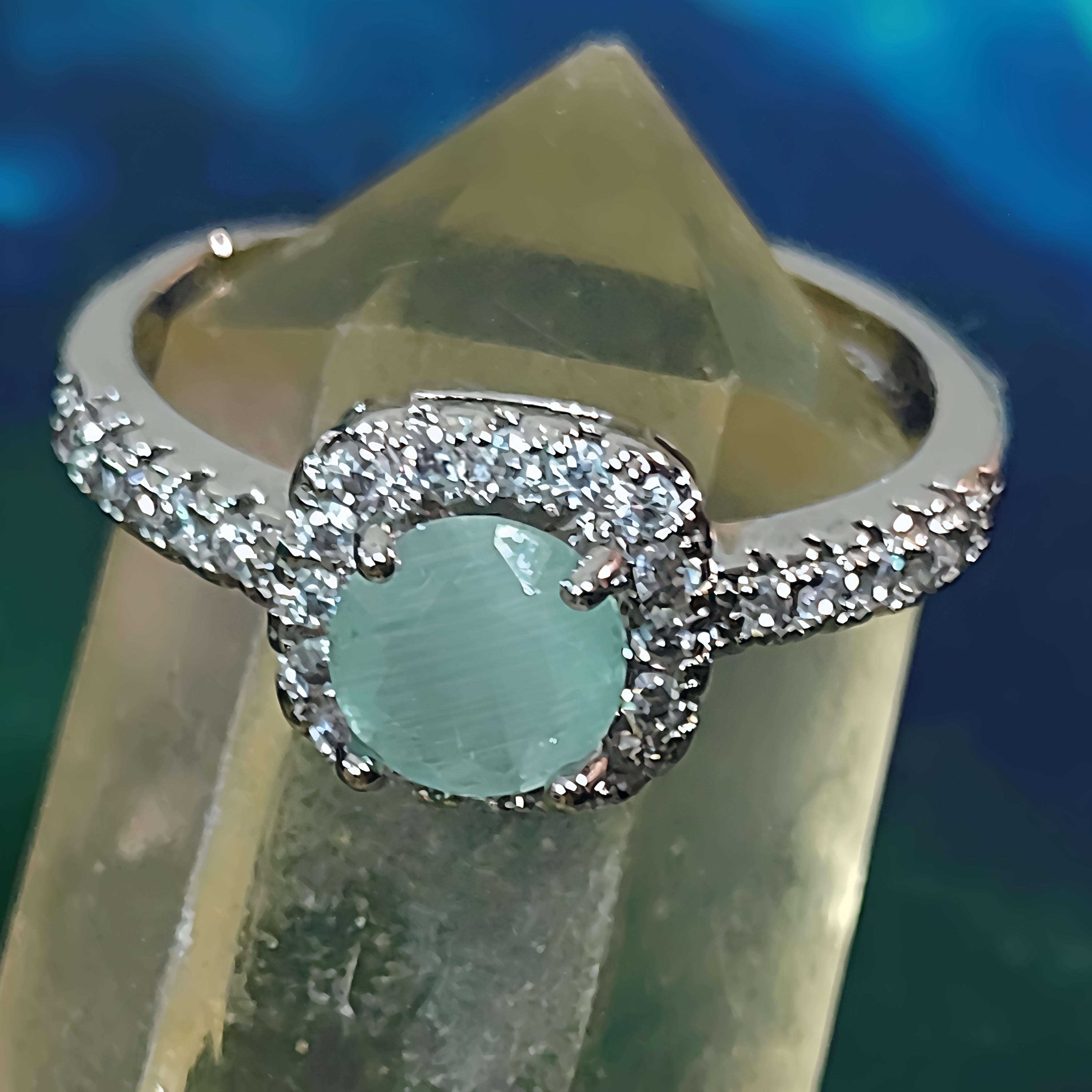 Statement Halo Adjustable Rings