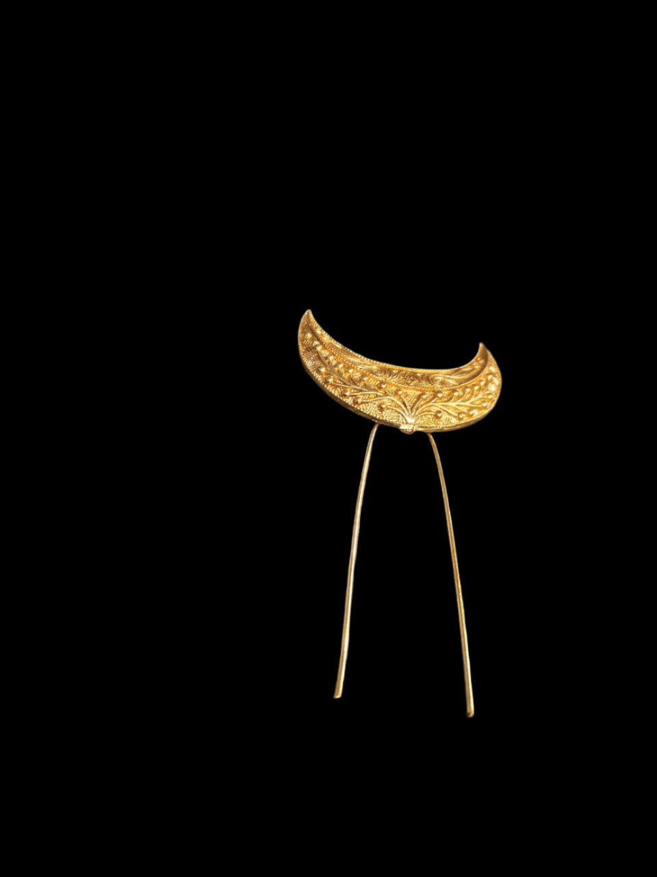 Golden Khopa pin