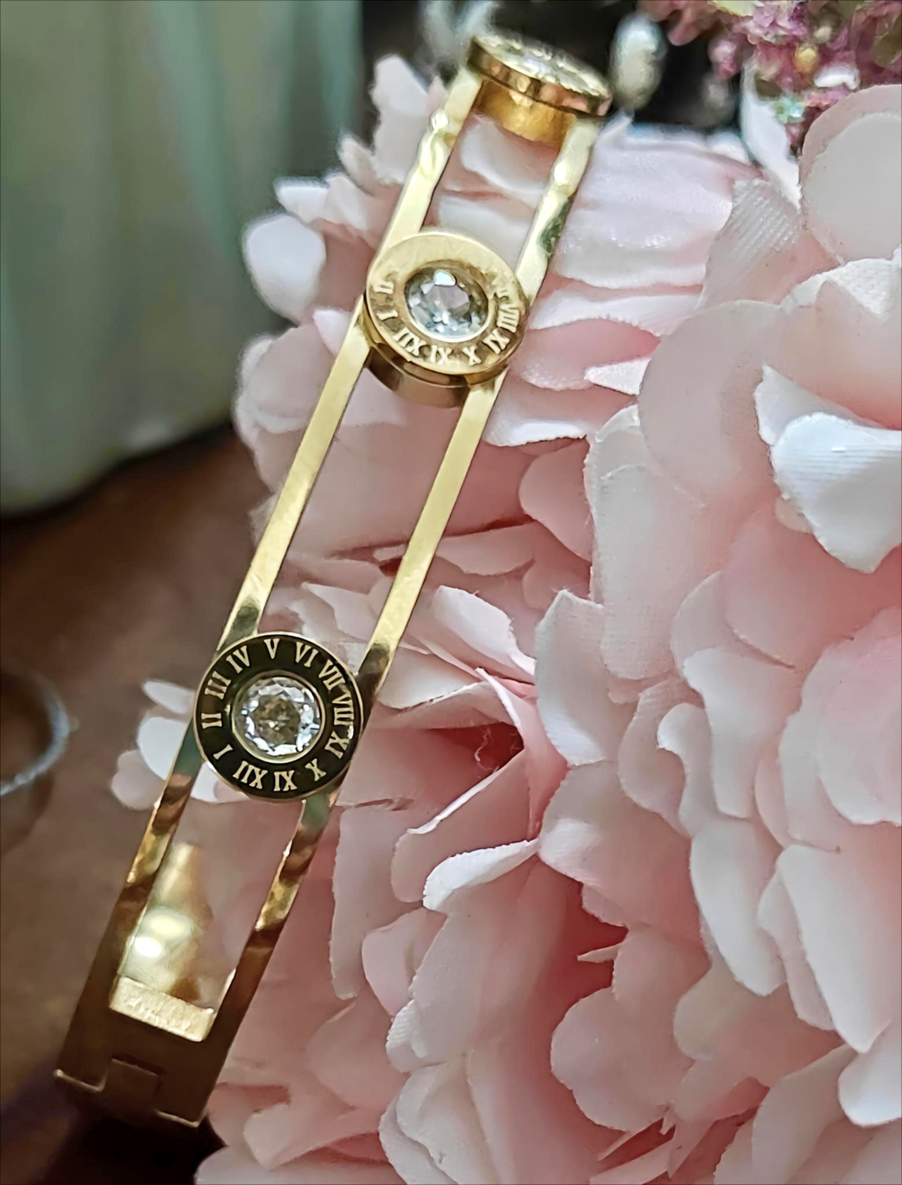 Elegant Roman Numeral Bracelet